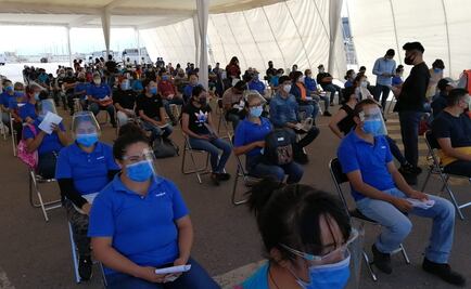 Aún sin vacunar contra Covid-19, 40 mil empleados de zona industrial de SLP