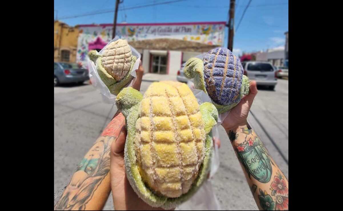 La innovadora concha es vendida en la panadería La Casita del Pan & Cafetería, en Saltillo Coahuila. Foto: tomada de Facebook La Casita Del Pan & Cafetería