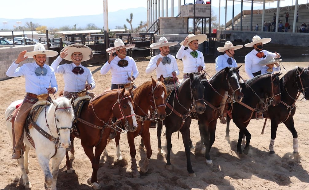 Lienzo Charro JP Zermeño en Villa de Reyes, SLP. Foto: Facebook@ LienzoCharroJPZermeño.