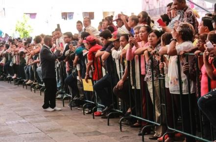 Crónica. El color de la visita de AMLO en SLP