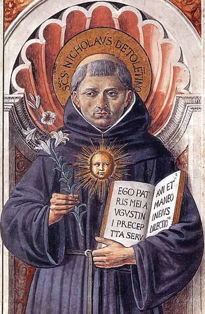 Imagen de San Nicolás de Tolentino. Foto: Faith.nd.edu