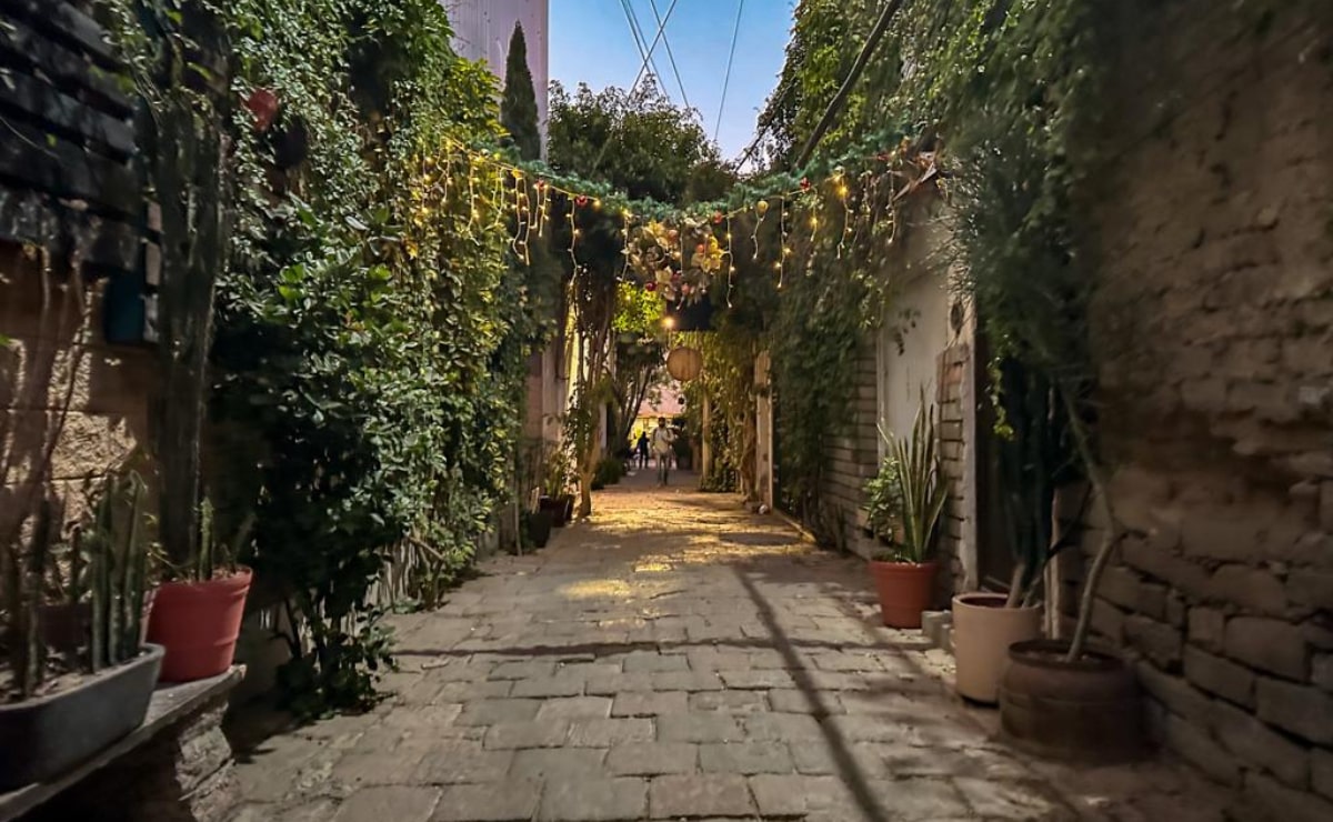 El Callejón del Cariño, el rincón para los enamorados de San Luis Potosí