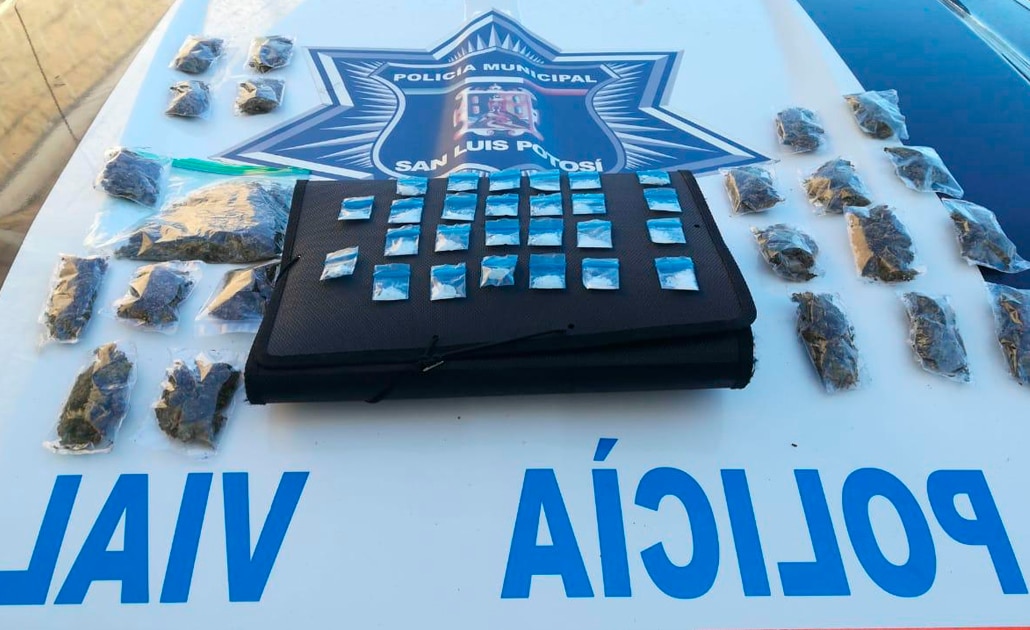 Mujer narcomenudista detenida en Barrio de Tlaxcala