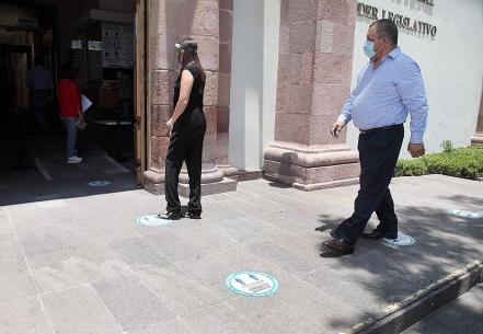 Refuerza Congreso medidas sanitarias ante regreso a semáforo rojo por Covid-19