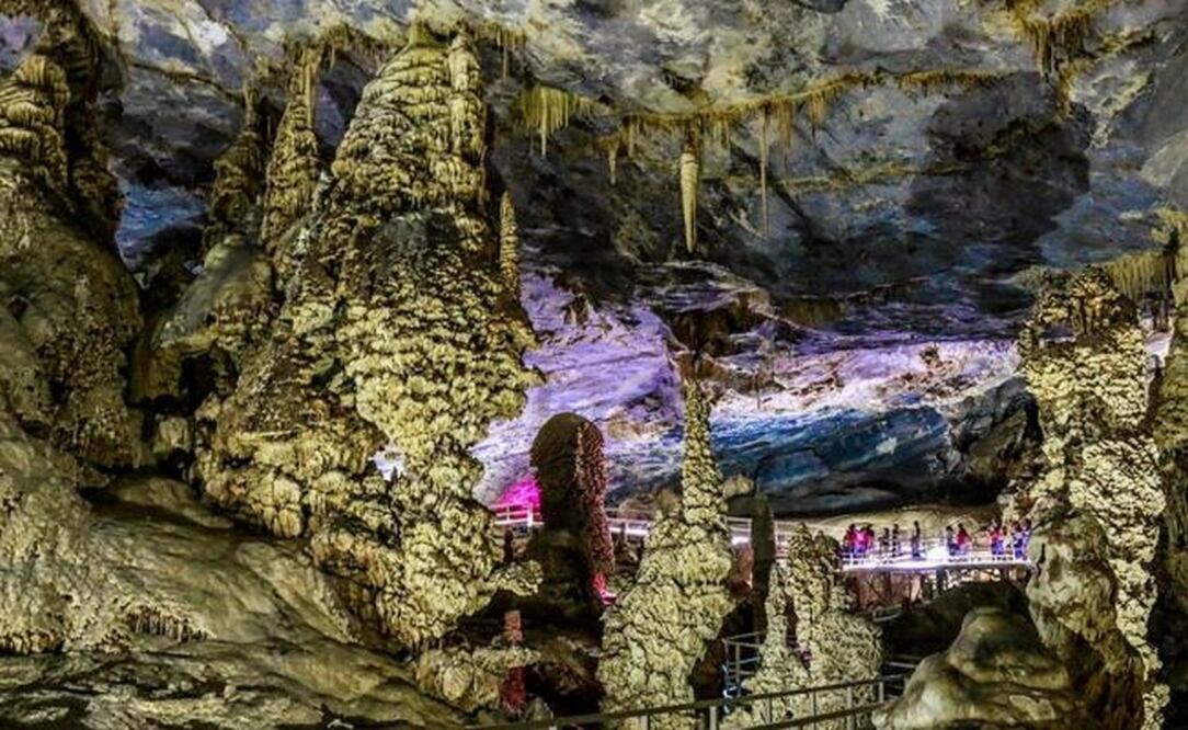 Grutas de Bustamante, en el nuevo Pueblo Mágico de Bustamante, Nuevo León. (Foto: Turismo Nuevo León)