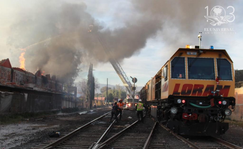 Se incendia bodega en Barrio de Tlaxcala