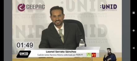 Acusaciones contra Xavier Nava, constante durante debate de candidatos a alcaldía de SLP