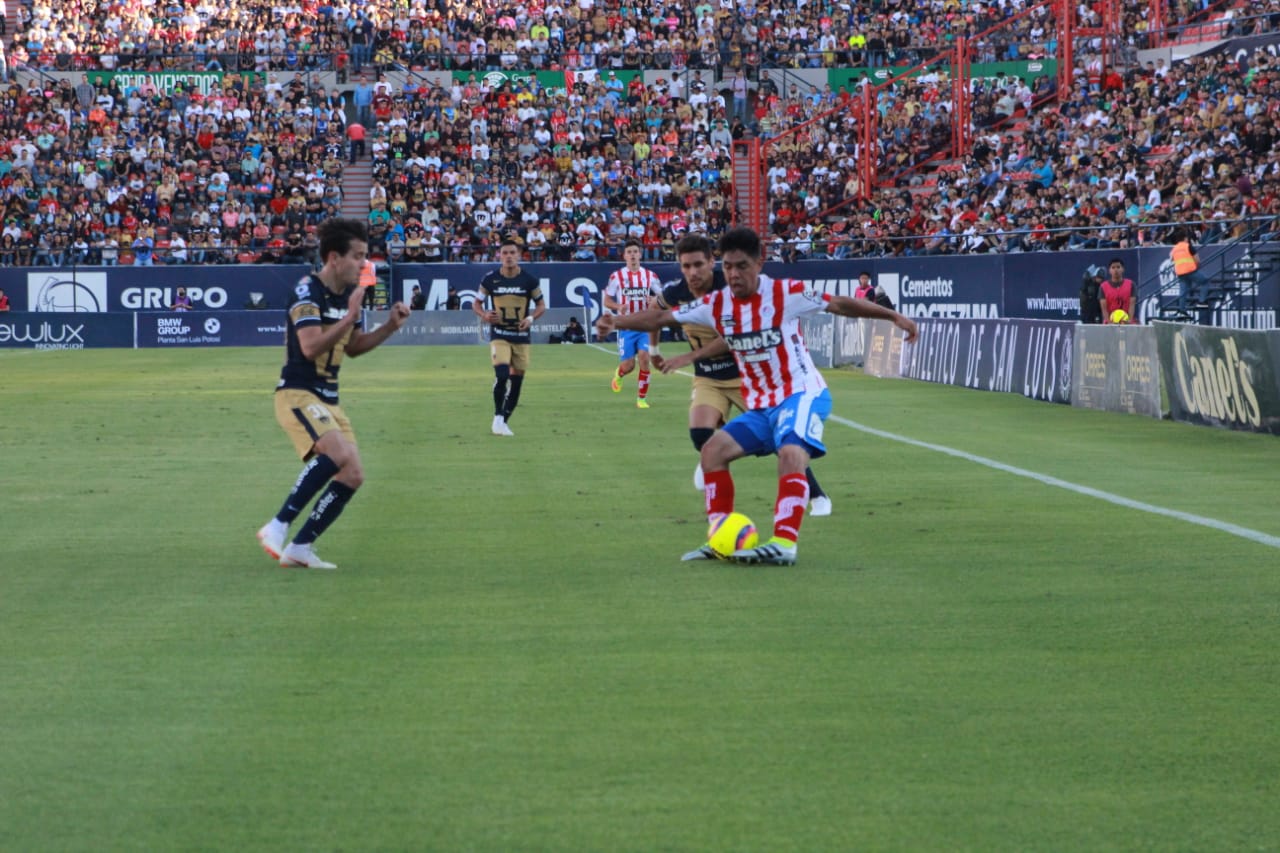 Atlético de San Luis convence y gana a Pumas