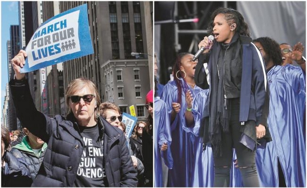 McCartney marcha contra las armas en honor a Lennon