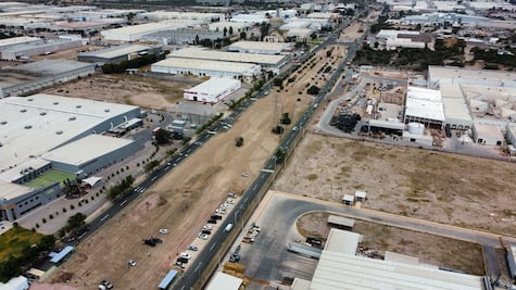 Entrega Ricardo Gallardo obras de la avenida CFE; beneficiará a 100 mil en la Zona Industrial de SLP