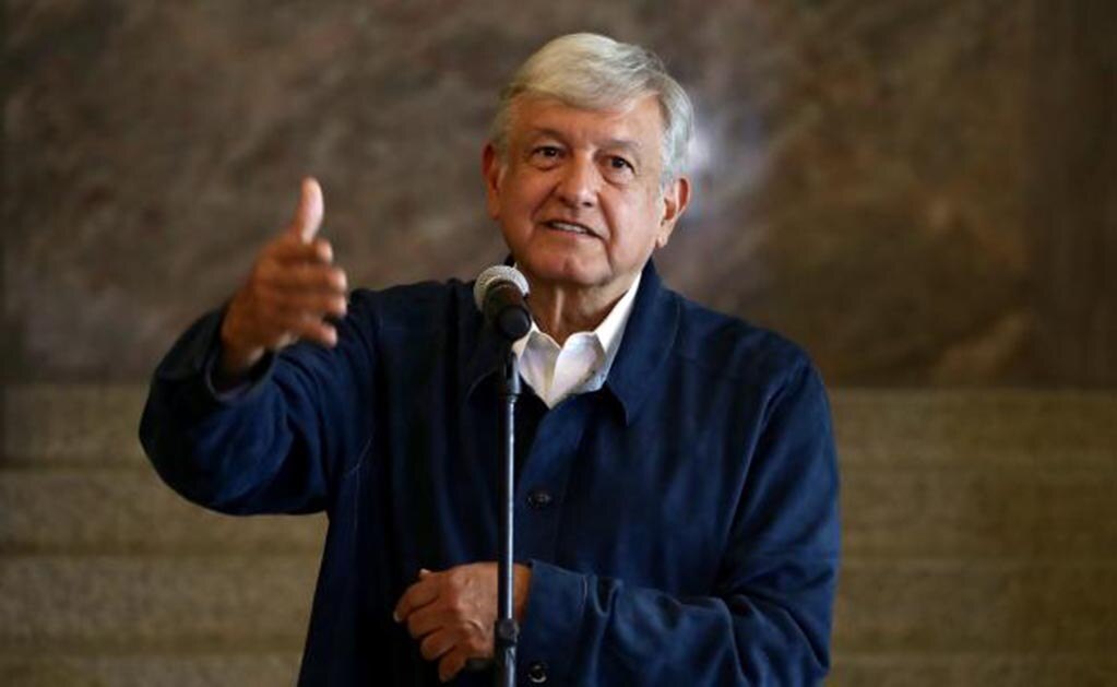 Andrés Manuel López Obrador, presidente electo, durante su visita en Tamaulipas. Foto: Berenice Fregoso / EL UNIVERSAL