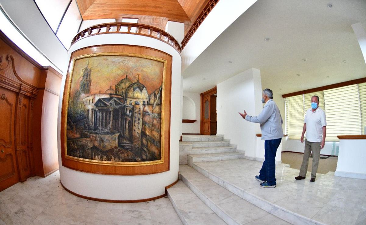 Inicia conversión de Casa de Gobierno de SLP en albergue para niños y adultos mayores. Fotos: Especiales