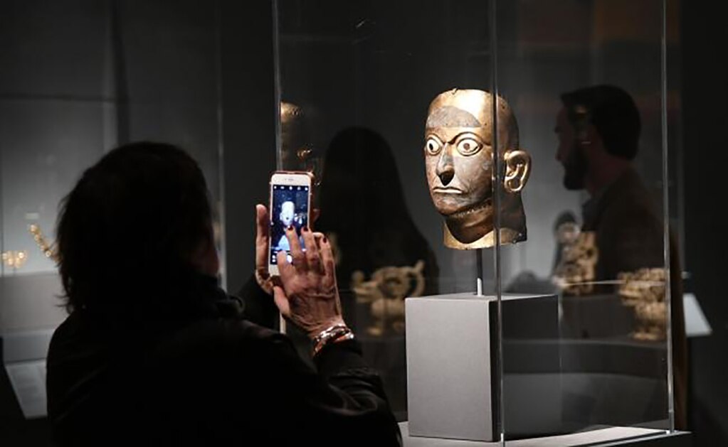 La muestra arroja luz sobre los incas, los aztecas y sus predecesores. (FOTOS: AFP)