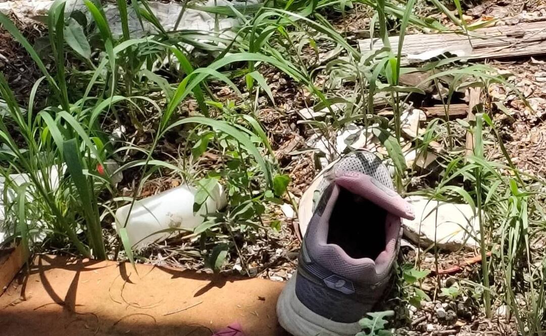 Una presunta fosa clandestina fue hallada por buscadoras de desaparecidos en Matehuala. Foto: Redes Sociales Colectivo Voz y Dignidad por los Nuestros