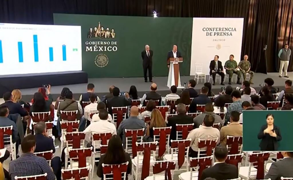 López Obrador encabeza reunión de seguridad en Jalisco con el gobernador