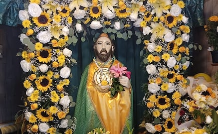 Café, tamales y veladoras: así celebran los potosinos a San Judas Tadeo