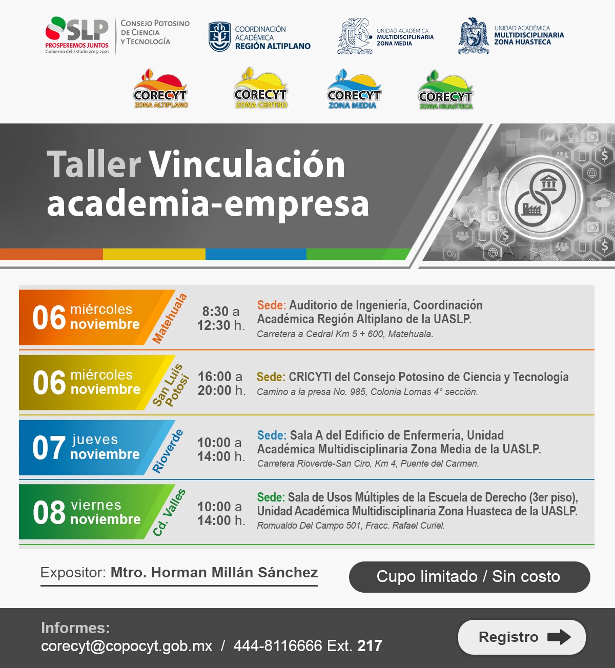 Invitan al taller “Vinculación academia-empresa”