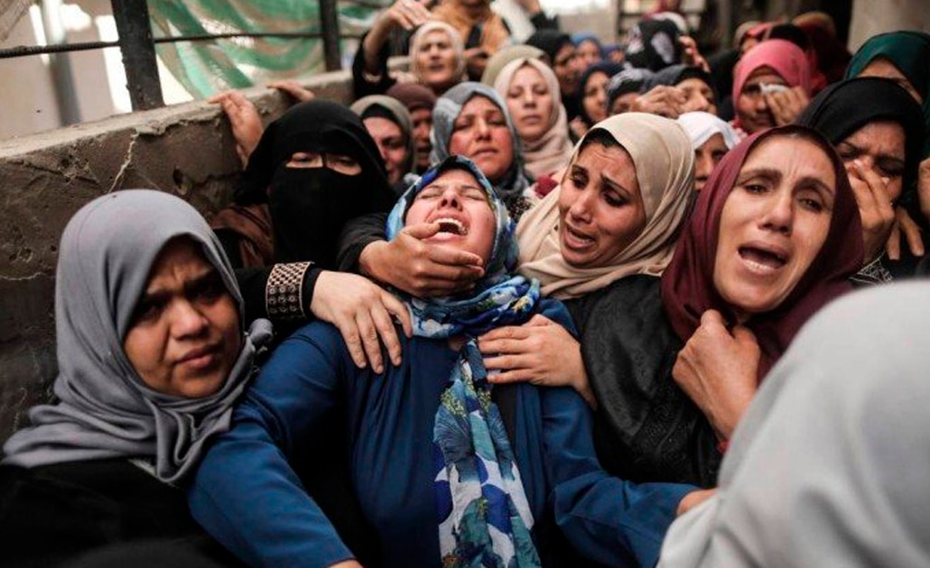 Declaran luto nacional en Gaza por palestinos muertos en protestas