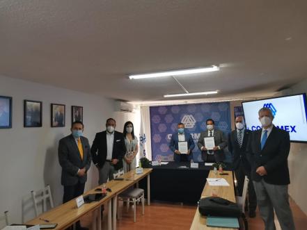 COMCE y Coparmex firman acuerdo para fortalecer comercio exterior de Pymes potosinas