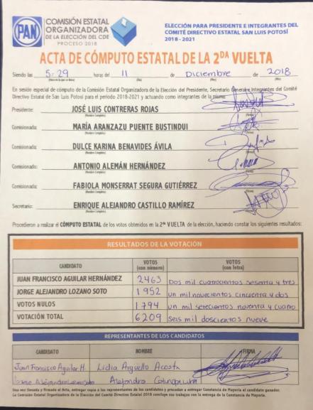 Juan Francisco Aguilar Hernández nuevo dirigente del PAN