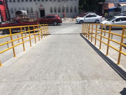 Obras de modernización en Central de Abastos registran avance del 70%