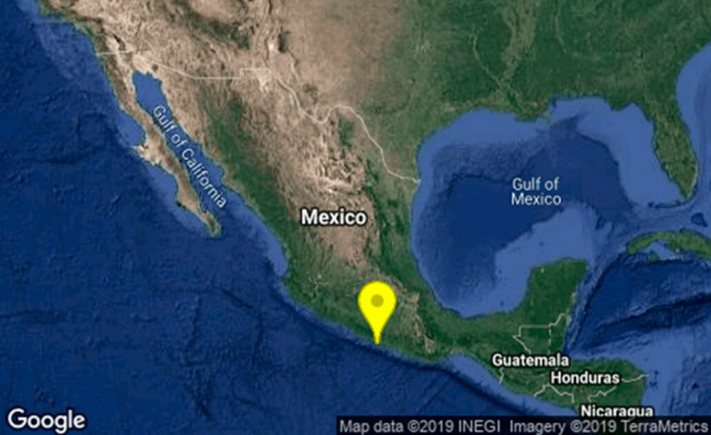 Se registra sismo en Guerrero