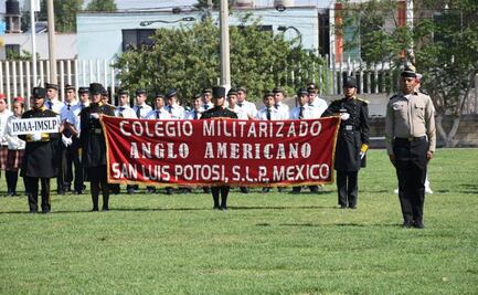 Al menos doce colegios participan en el décimo noveno Encuentro de Escuelas Militarizadas en SLP