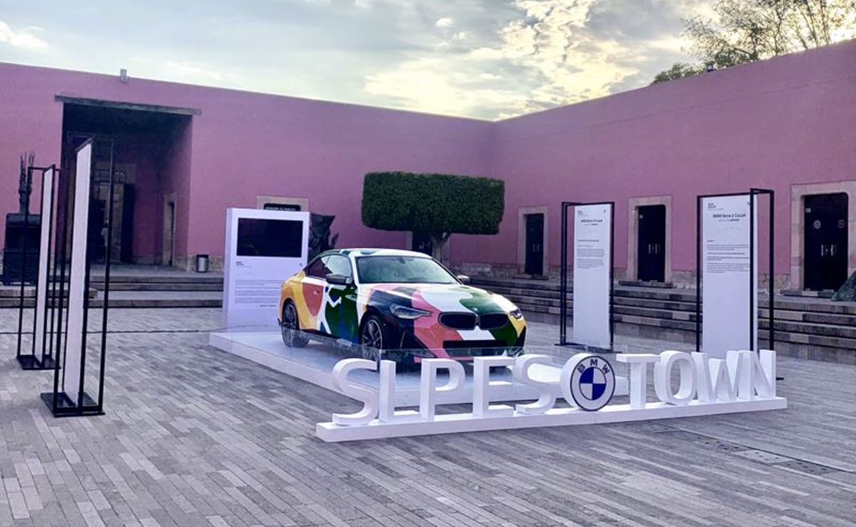 Exhiben en Centro de las Artes al BMW serie 2 Coupé intervenido por potosino