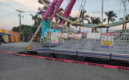 Descuido del operador causó tragedia en la Fenapo; "la mujer se atoró y quedó colgando": Fiscalía de SLP