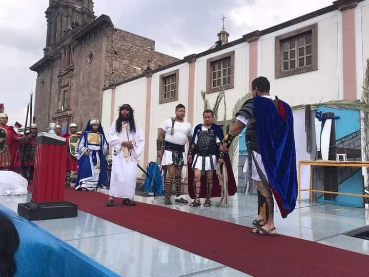 Foto: Redes Pasión Viviente de Cristo en San Juan de Guadalupe