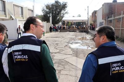 Arrancan rehabilitación de calle en Las Mercedes