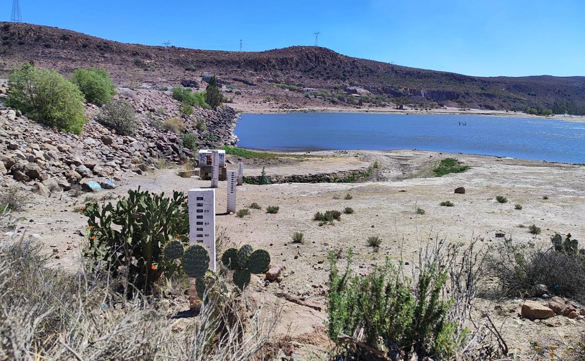¡Se está secando! Presa Cañada del Lobo presenta niveles de agua del menos del 21% de su capacidad en SLP 