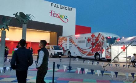 Cruz Roja atendió a más de 2 mil personas en la FENAPO