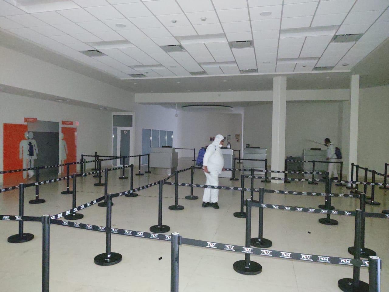 Afluencia de pasajeros en aeropuerto de SLP cayó 51.9% durante 2020