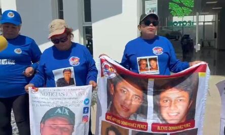 Se manifiestan ante la Comisión Estatal de Búsqueda en SLP; activistas acusan despido de personal especializado  