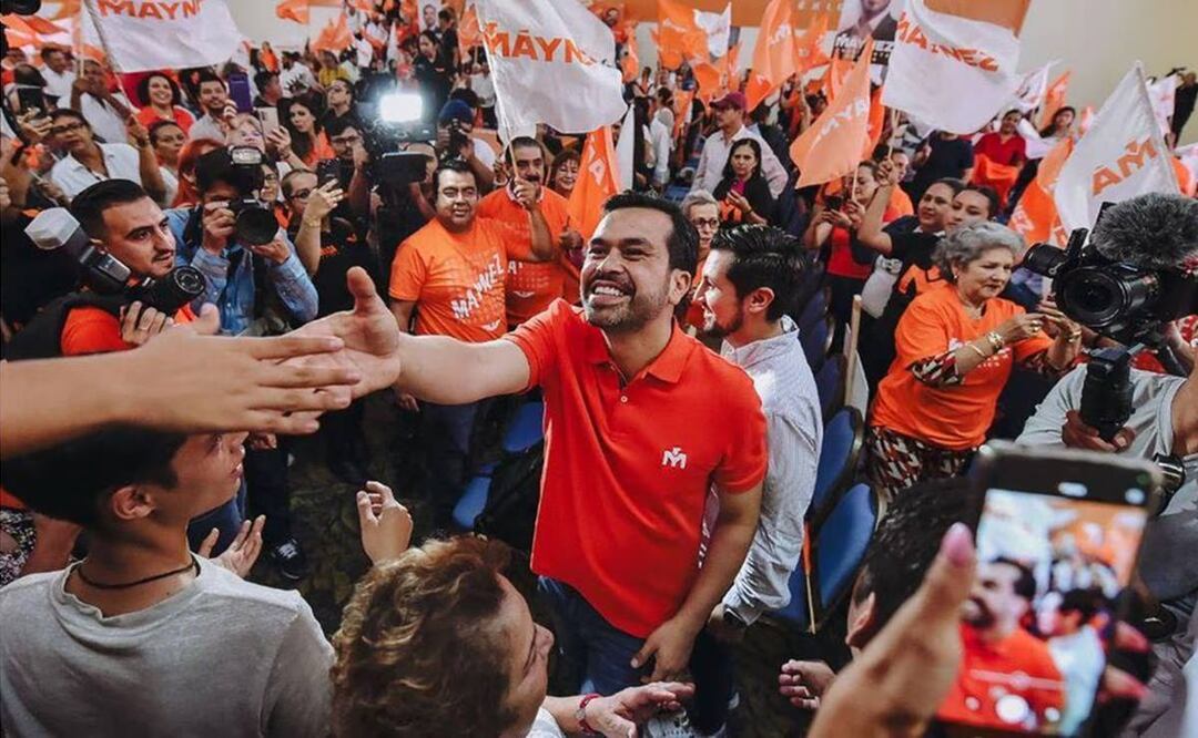 Jorge Álvarez Máynez en Colima. Foto: Especial