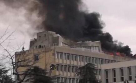 Reportan explosión e incendio en Universidad de Lyon en Francia