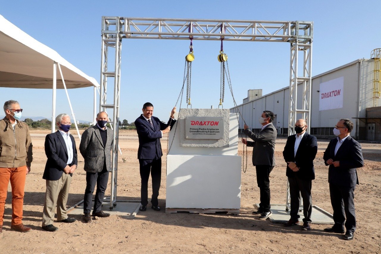 Draxton, empresa de fundición, arranca ampliación de su planta en SLP