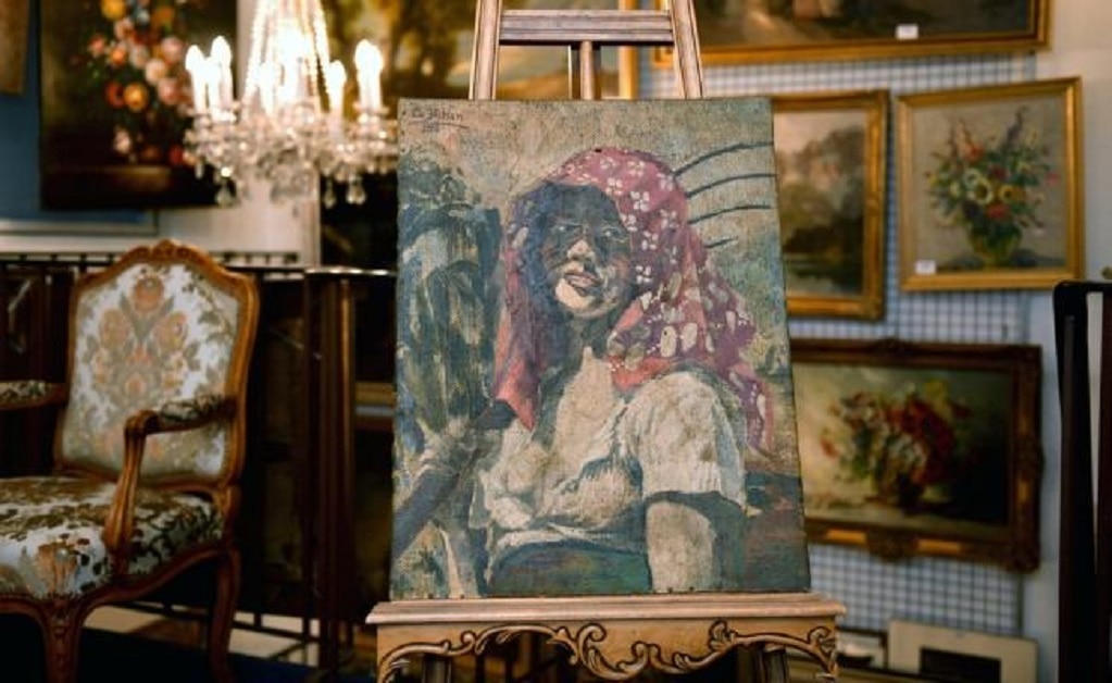 Óleo de Hitler será rematado. Foto: EFE/ Hans-martin Issler. Archivo