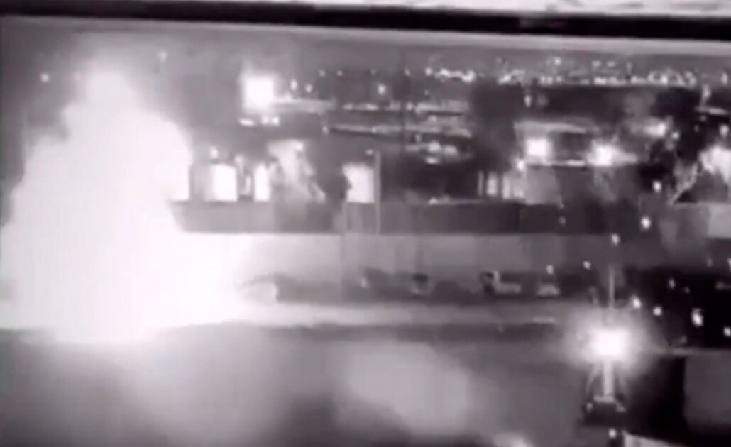 Revelan presunto video de bombardeo de EU sobre líderes iraníes