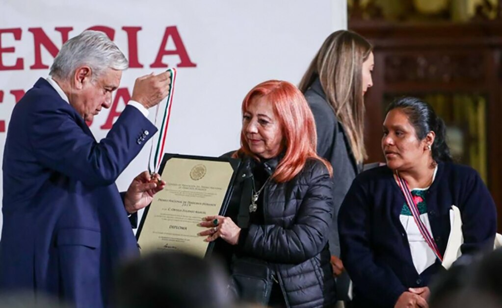 López Obrador da espaldarazo a Rosario Piedra al frente de la CNDH