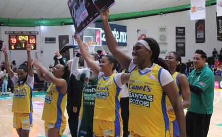 Santas del Potosí hacen historia y se meten a las finales de la Liga Nacional de Baloncesto 