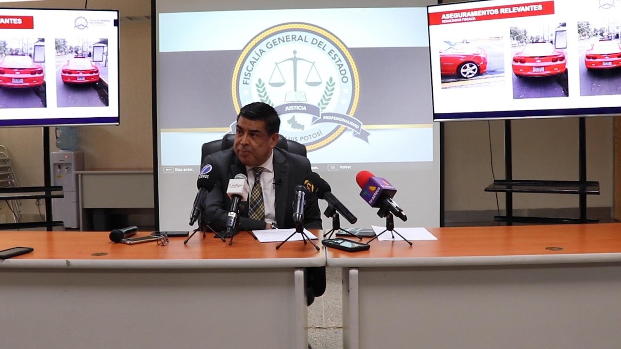 Fiscalía de SLP asegura a objetivos criminales prioritarios