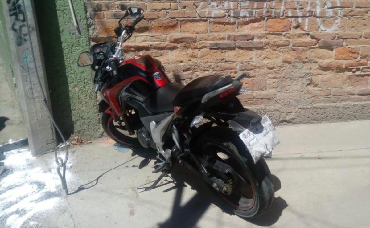 Motociclista muere al norte de la capital potosina en fatal accidente