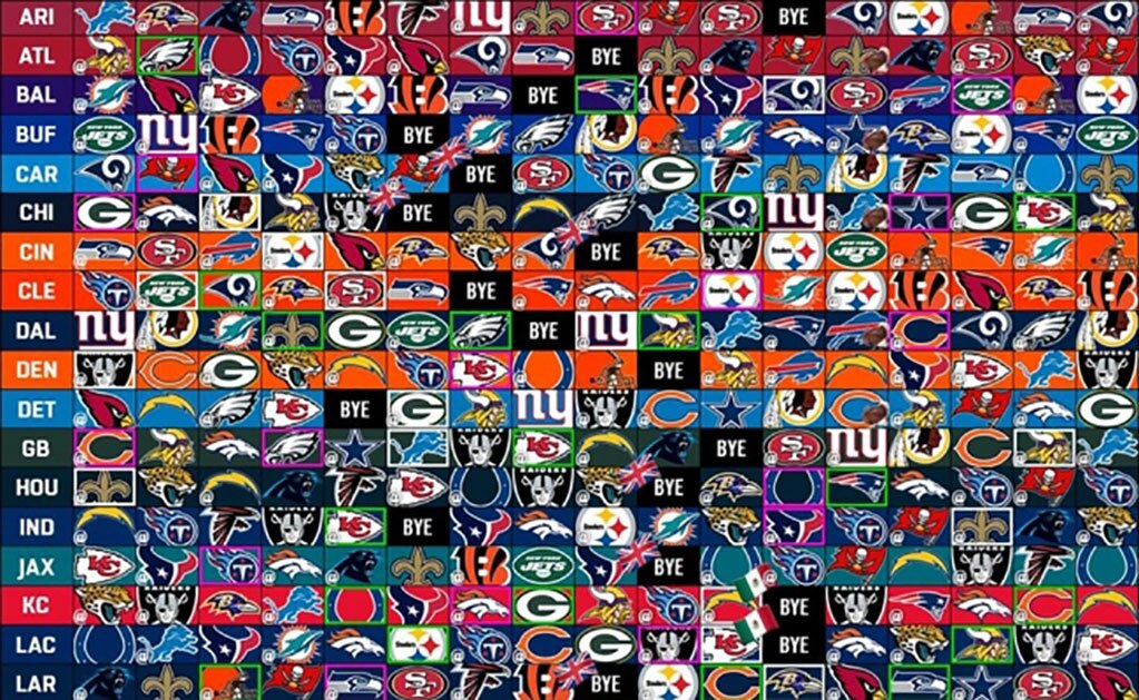 Todo listo para la temporada 2019 de la NFL. Foto: @NFL