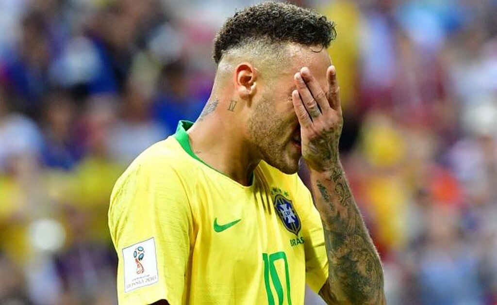 Neymar admite que exageró durante el Mundial 2018
