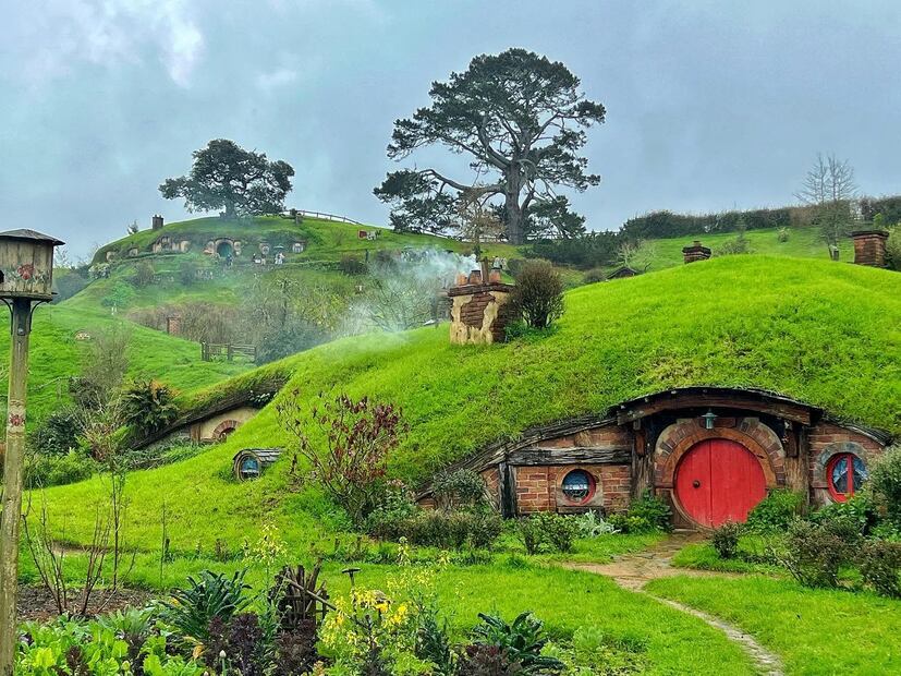Comarca de los Hobbits en Nueva Zelanda. Foto: FB@ El Rincón de Sele