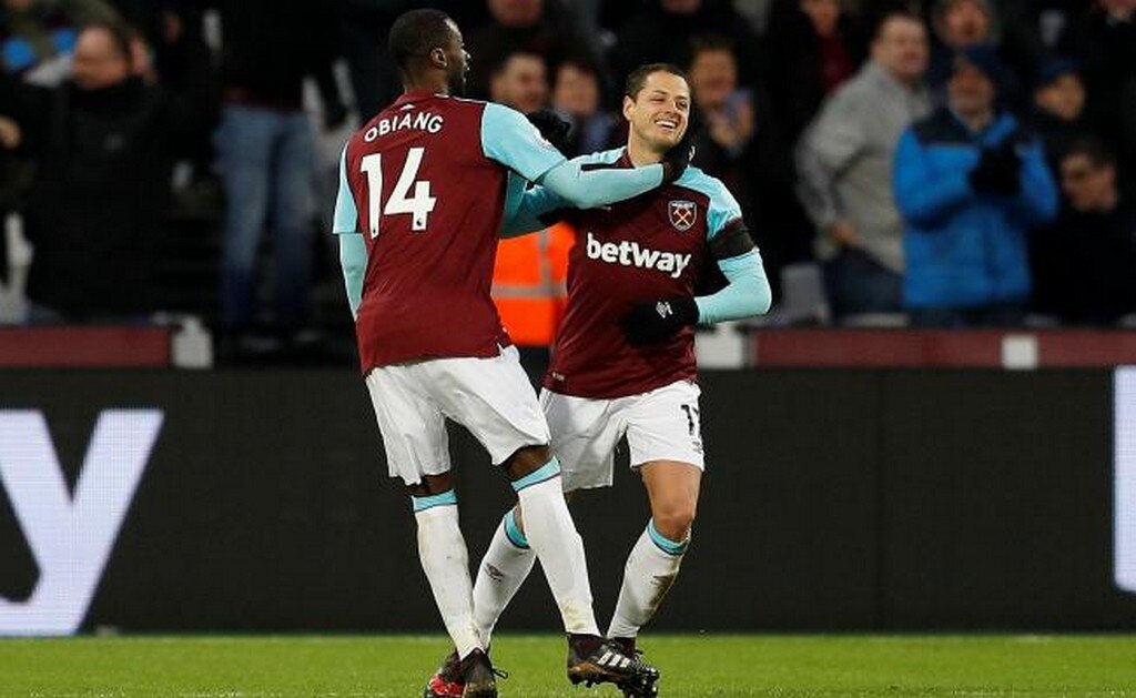 "Chicharito" le da el empate al West Ham