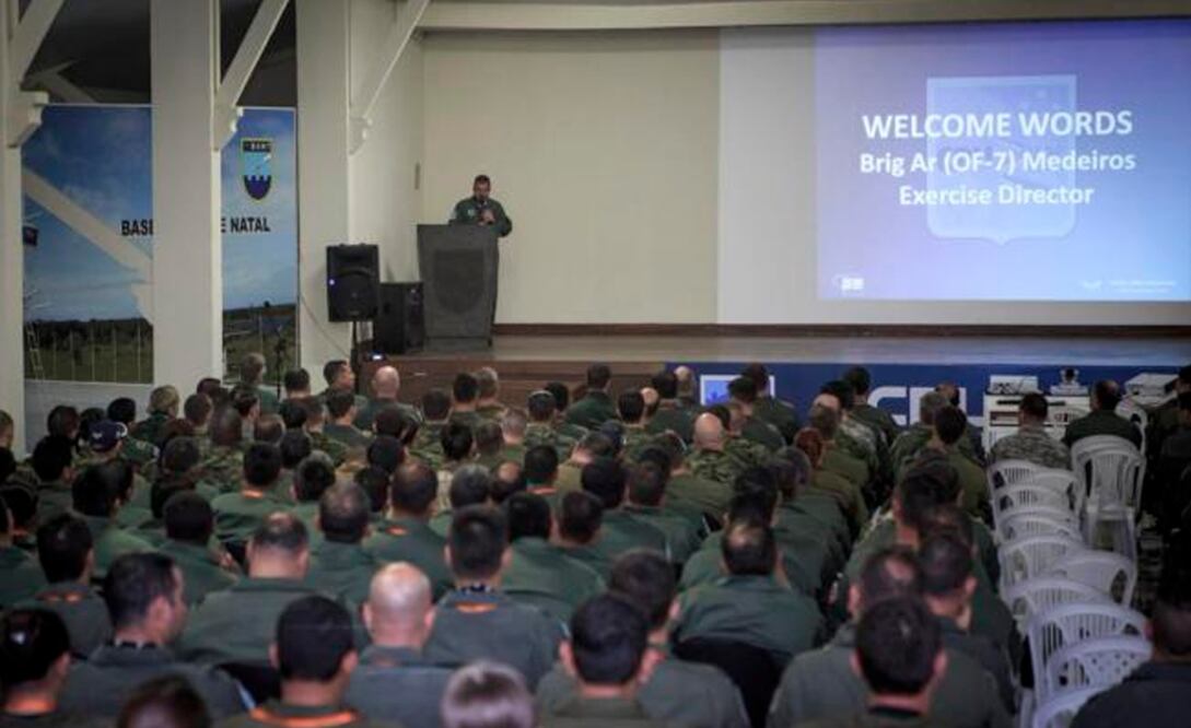 Cien aeronaves de 7 países realizan el mayor ejercicio militar aéreo de Brasil