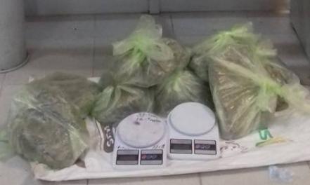 Aseguran a hombre en Ciudad Valles, traía armas y más de 8 kilos de marihuana